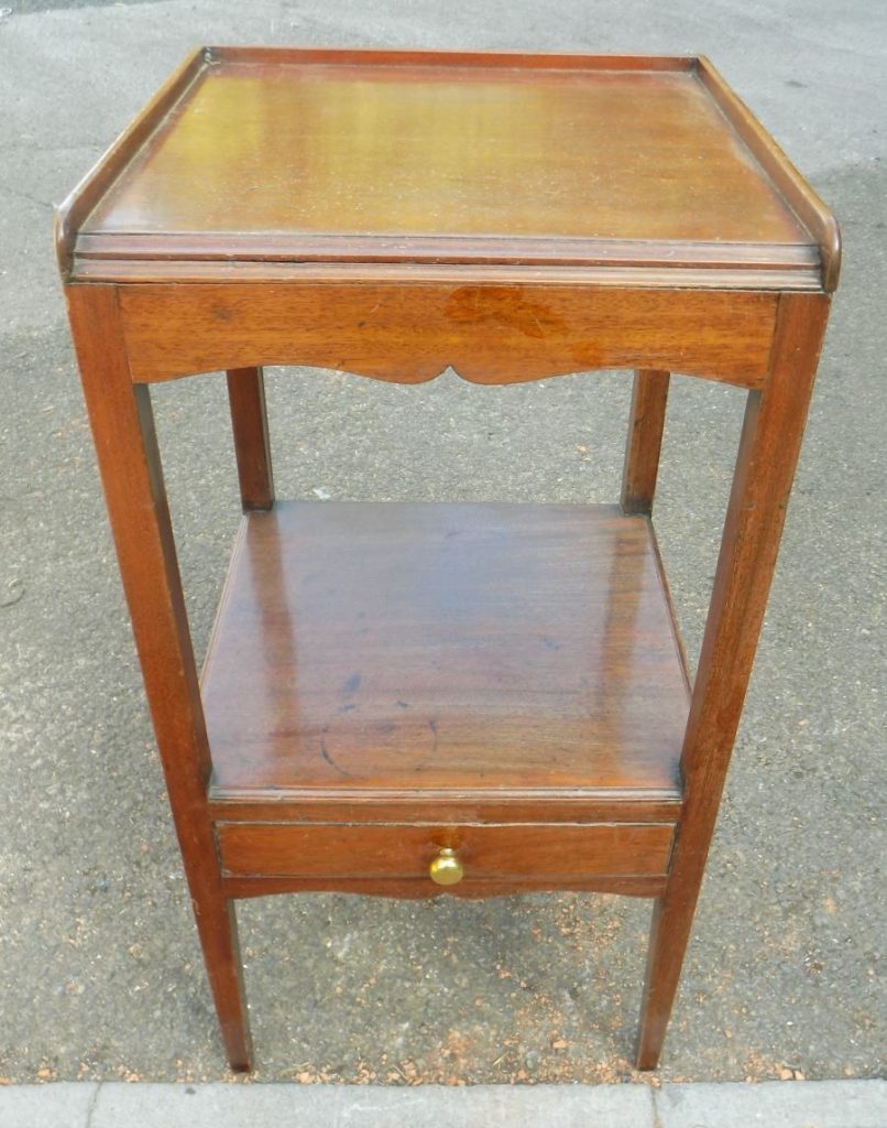 Edwardian Mahogany Nightstand Wessex Beds